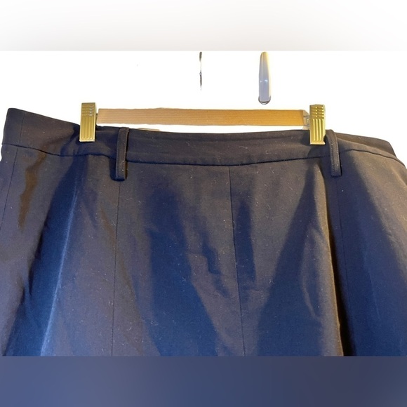 Sale Reitmans Women's Skirt Size 15 Black Knee Length Lined - Picture 7 of 14